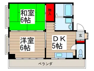 メゾン丹羽【3階】の間取り
