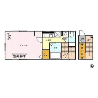 彩-Aja【2階】の間取り