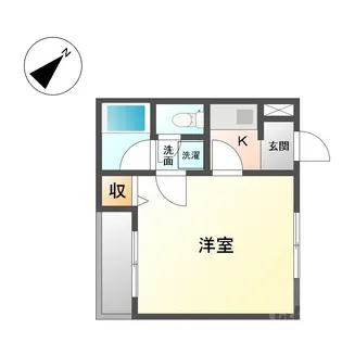 フォレストヴィラ【1階】の間取り