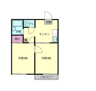青山壱番館【2階】の間取り