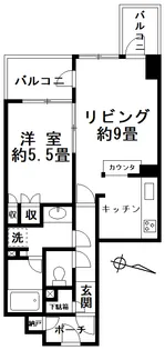 アールヴェール文京大塚公園【2階】の間取り