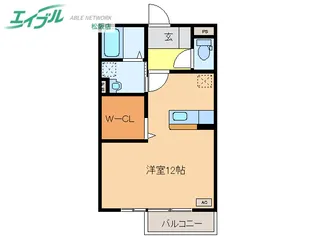 Confort B【1階】の間取り