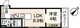 パークスISAMU【2階】の間取り