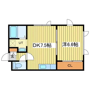 ラグランデII【2階】の間取り