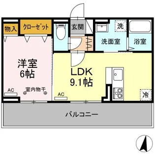 GRANDIO VII【2階】の間取り