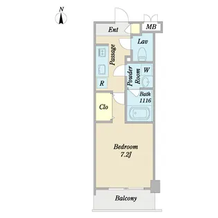 Park Side WASEDA【3階】の間取り
