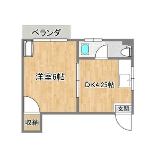 本荘ビル【1階】の間取り