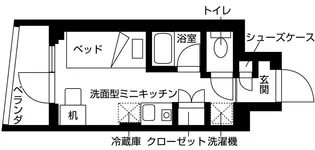 ルフォンエチュード亀有【7階】の間取り