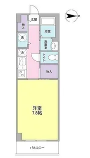 CASA IMUTA【2階】の間取り