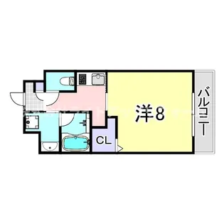 フェリーチェヴィータ【4階】の間取り