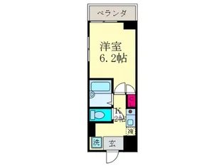 アルティスタ丸太町【3階】の間取り