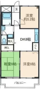 レジデンス新狭山【3階】の間取り