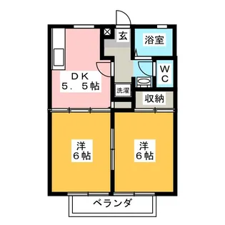 センチュリーアーク【2階】の間取り