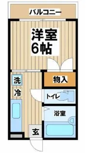 第二杉田ハイツ【2階】の間取り