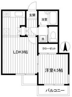 シルクカスタニア【4階】の間取り