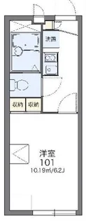 レオパレスジョイフル【2階】の間取り