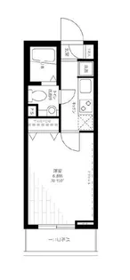 ステージグランデ日本橋【10階】の間取り