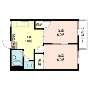 イマーブル吉祥寺【2階】の間取り