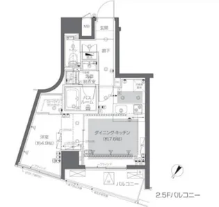 ズーム渋谷神山町【4階】の間取り