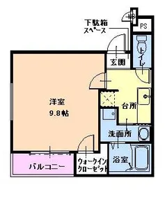 フジパレス淀川WEST【2階】の間取り