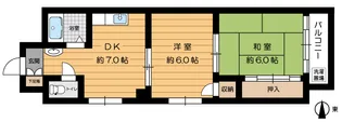 松本ハイツ【3階】の間取り
