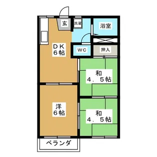 フォーブル和【2階】の間取り