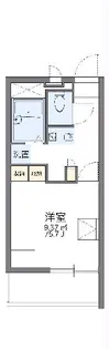レオパレスSKK・マンションIII【2階】の間取り