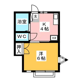 グリーンヒル【2階】の間取り