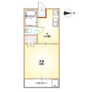 藤巻ハイツ【2階】の間取り
