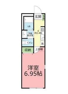 シンフォライズ湘南 Vivace【1階】の間取り