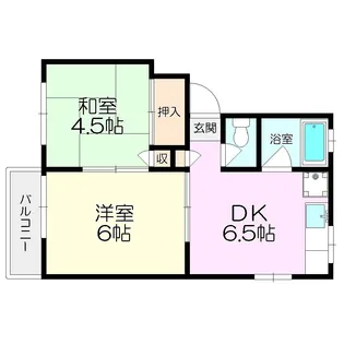 近松ハイツ【3階】の間取り