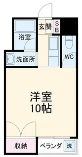 クオリティハイツ稲荷町【2階】の間取り