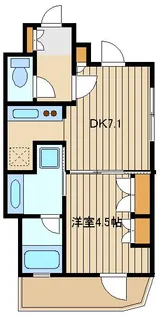 ダイナシティ石神井公園【5階】の間取り