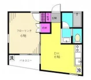 メゾンドサクラ【2階】の間取り