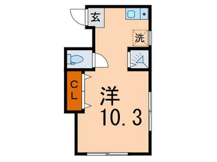 千駄木ハイム【2階】の間取り