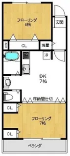 ラフィーネメゾンMAYUZUMI【2階】の間取り