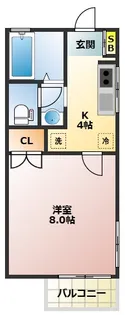 チロルハウス【2階】の間取り