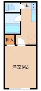 ハイム田原【1階】の間取り