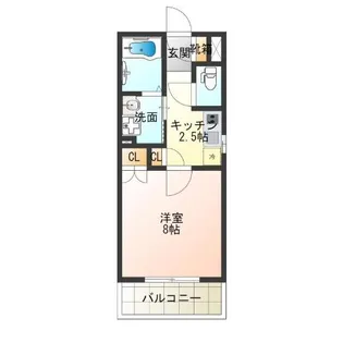 ミューズ・ショコラ【3階】の間取り