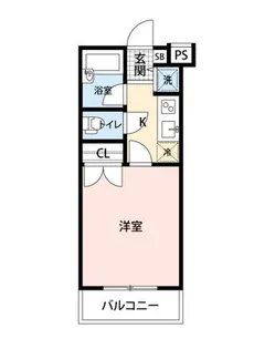 グラントゥルース目黒花房山【2階】の間取り
