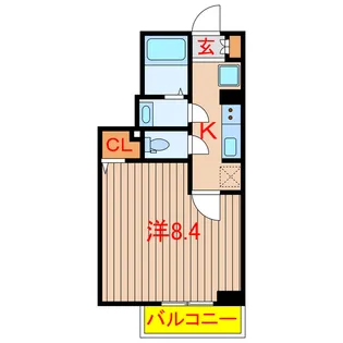 ZERDIA船橋【2階】の間取り
