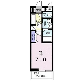 ガーデンテラス和光II【1階】の間取り