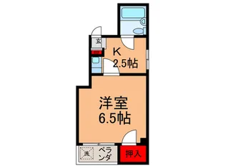 メゾンナカノ【4階】の間取り