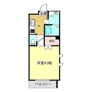 シェルグレイス【1階】の間取り