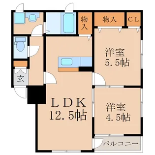 Alcazar EHG【2階】の間取り