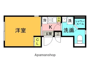 レイアス神田神保町【4階】の間取り