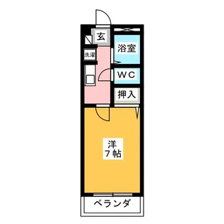 SHIBATA壱番館【3階】の間取り