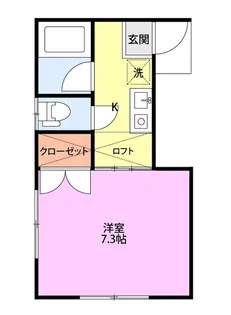 パインビーチ【1階】の間取り