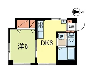 まのマンション【2階】の間取り