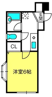 サニーフラットPART2【1階】の間取り